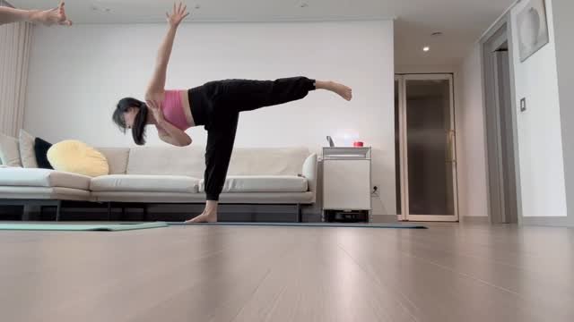 daayeon_yoga 게시물 이미지: 이제 60분도 힘드네 🧘
#수련기록