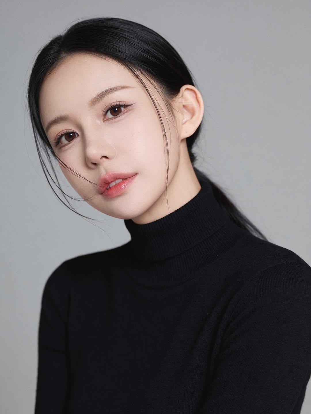 Photo by 다이어트 다해봤다 다다소라 | 강소라 on February 15, 2026. May be an image of one or more people, braids, makeup, turtleneck and text.