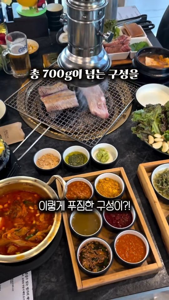 daily_busan_matzip 게시물 이미지: 양산에 700g이 넘는 고기 오마카세가 4만 원대?!

✅이 영상에 좋아요하고...