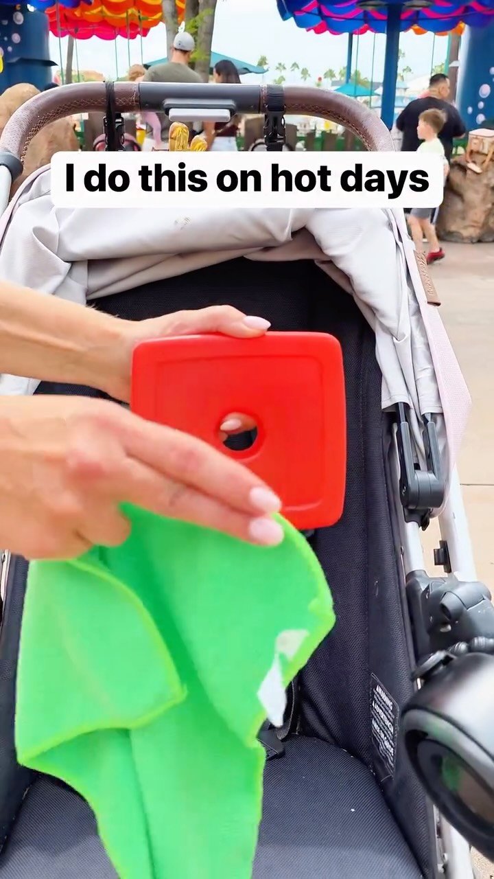 dailyoriginalvids 게시물 이미지: I add ice packs covered in a soft dry dish...