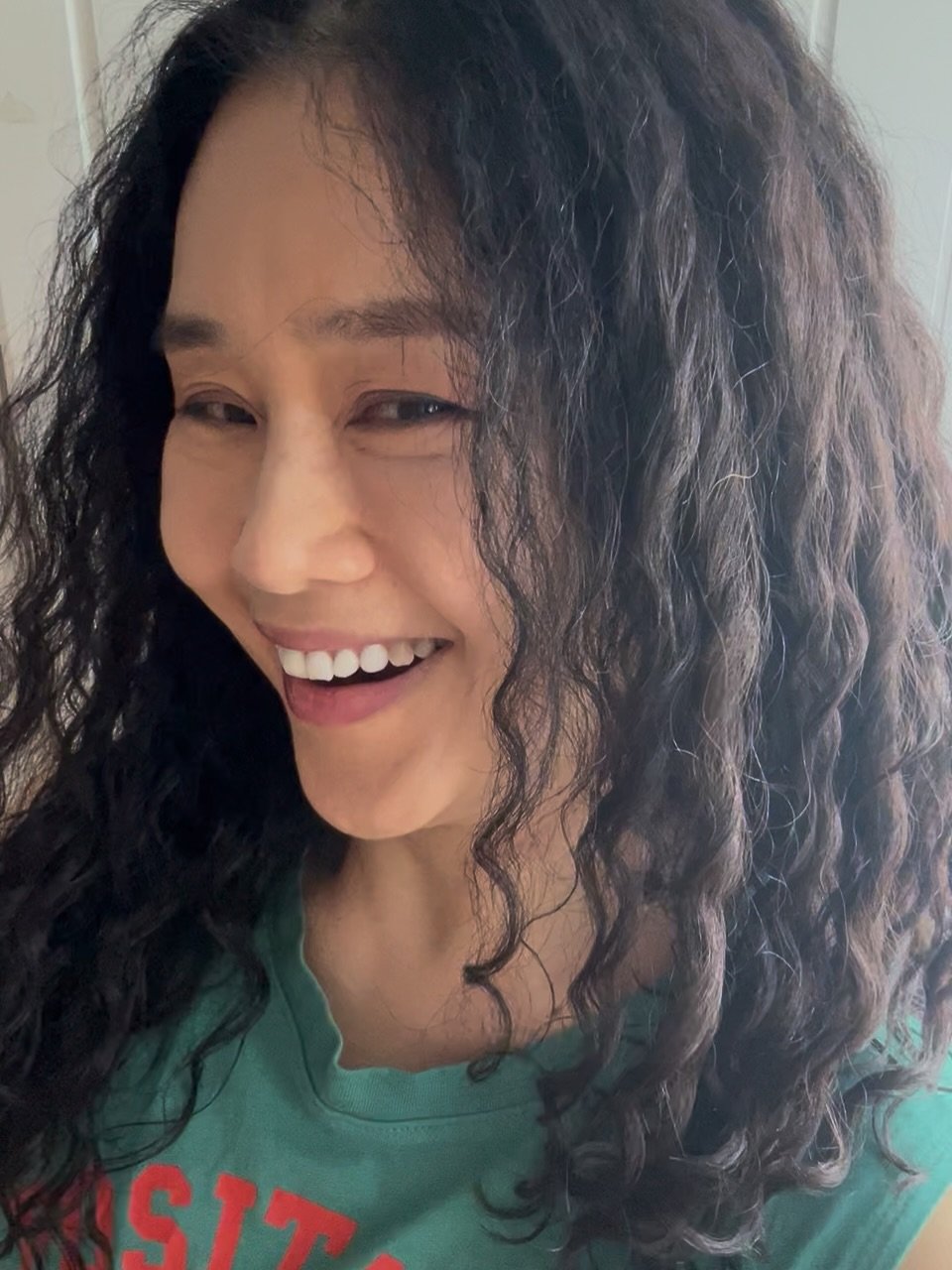 Photo shared by 플라멩코 춤언니 김선령 on September 13, 2025 tagging @adela_flamenca. May be a selfie of 1 person, braids, long hair and text.