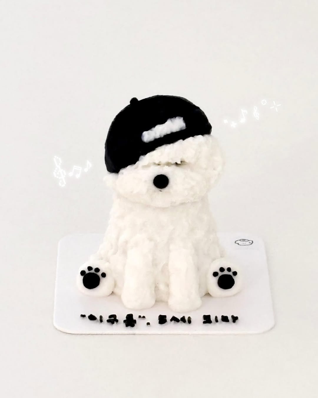 Photo by 부산강아지케이크 강아지케이크클래스 펫푸드창업  | 댕킷 on September 28, 2025. May be an image of cake and text.