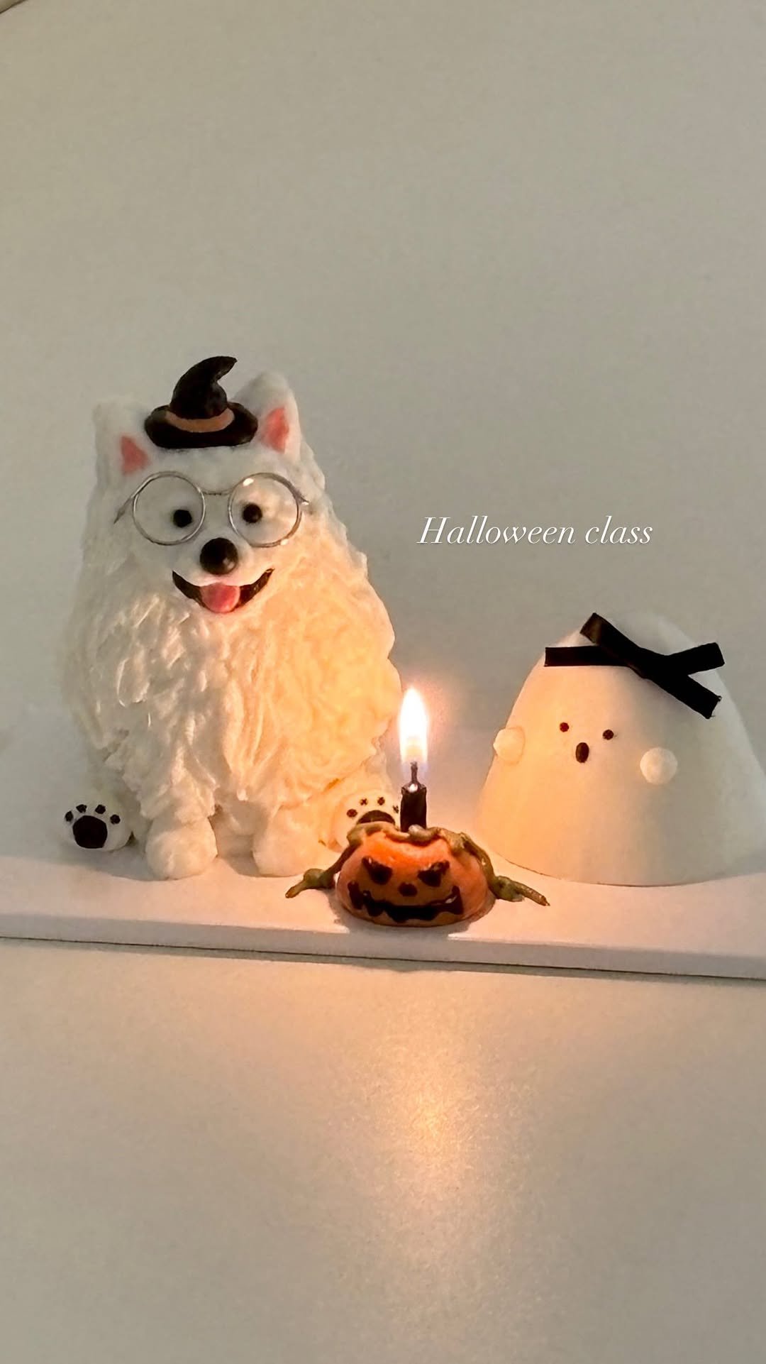 dangkit_ 게시물 이미지: 클래스 완성작으로 수강생님이랑 소꿉놀이🎃🖤