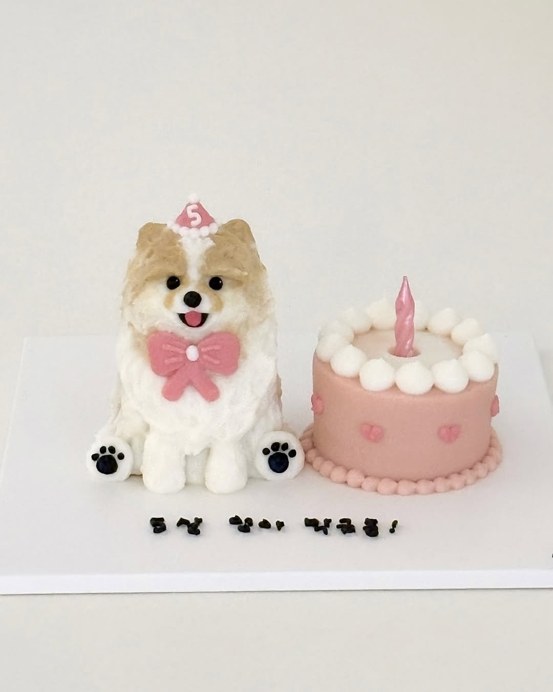 Photo by 부산강아지케이크 강아지케이크클래스 펫푸드창업  | 댕킷 in Happy New Year. May be an image of Norwich terrier, cake and text.