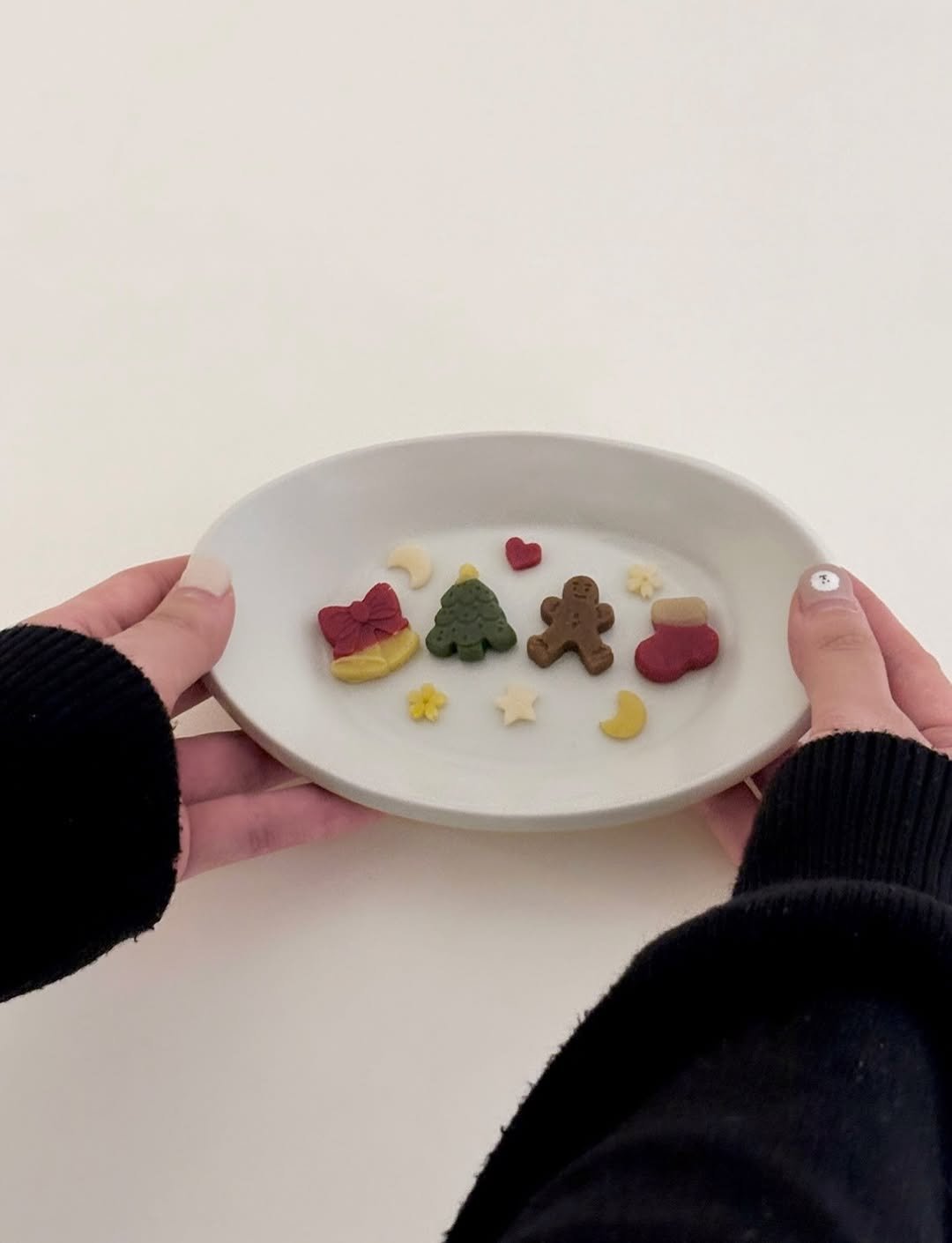 Photo by 부산강아지케이크 강아지케이크클래스 펫푸드창업  | 댕킷 in Busan, South Korea. May be an image of gingerbread cookie, plate, kitchenware and text.