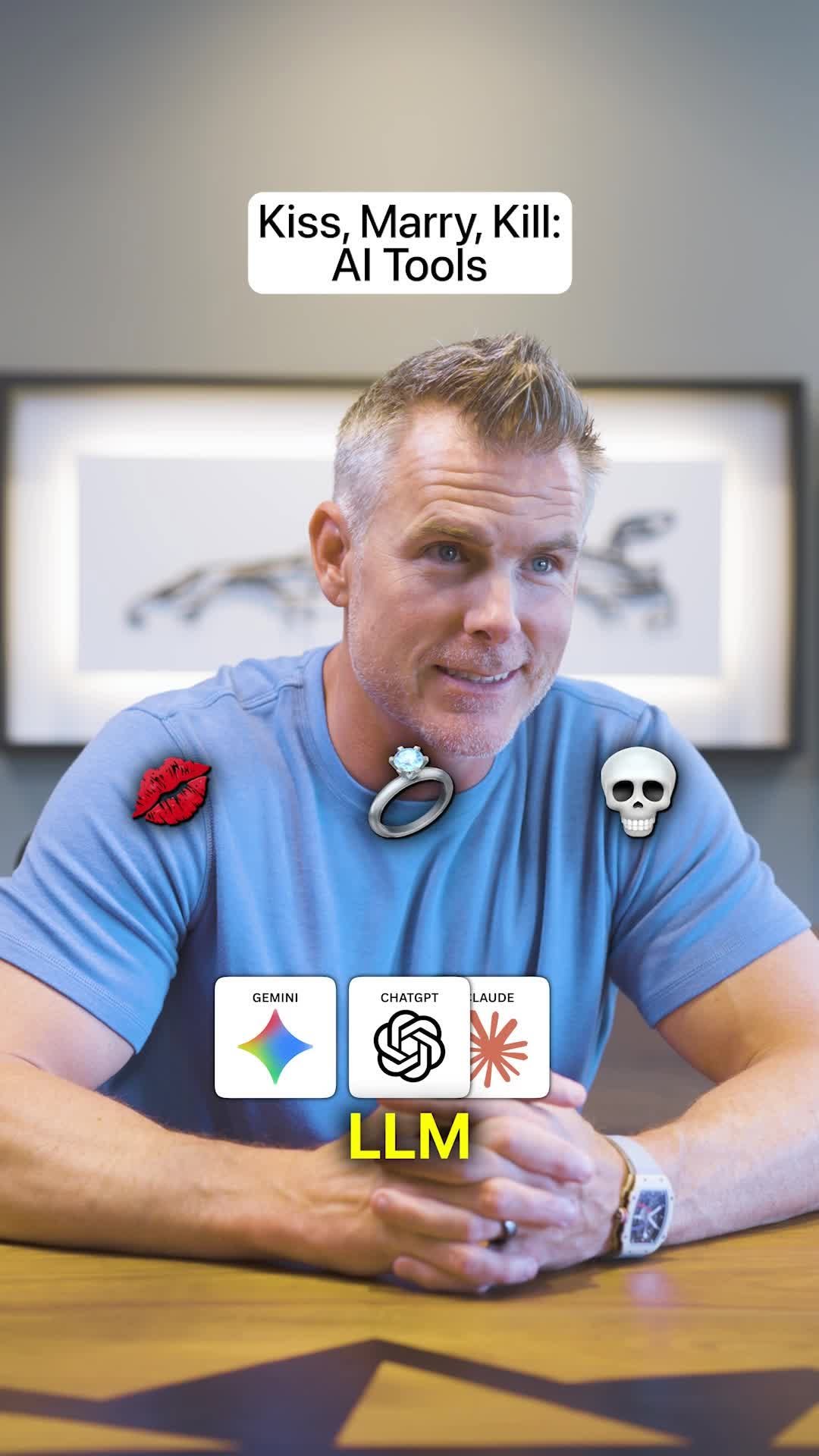 danmartell 게시물 이미지: Which of these AI tools would you kiss, marry,...