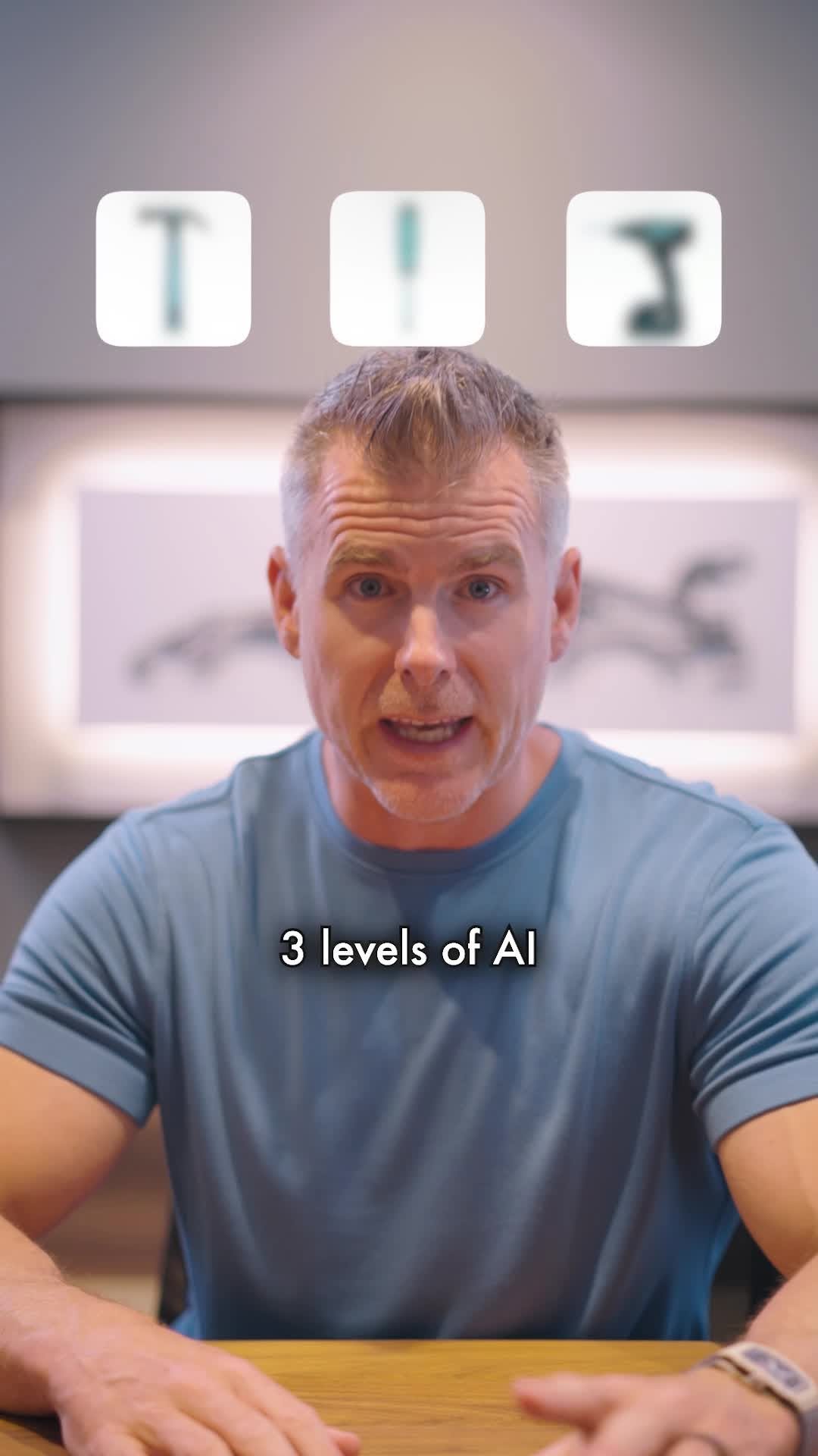 danmartell 게시물 이미지: There's 3 levels of AI. Comment "AI" for my...