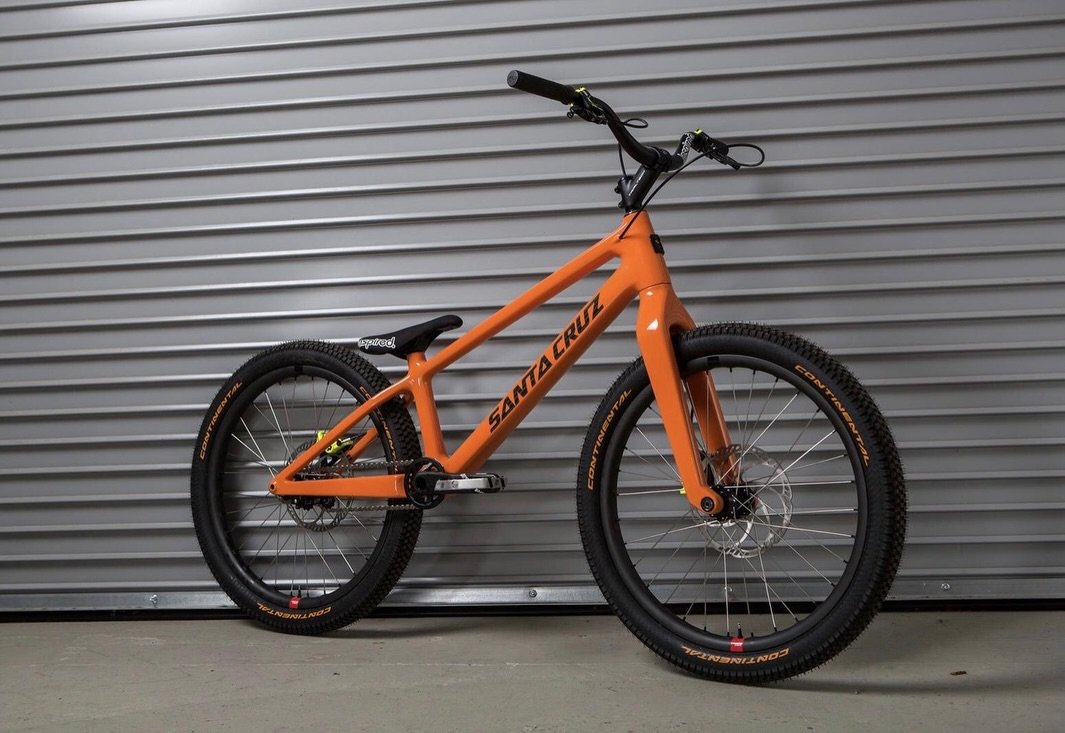 Photo shared by Danny MacAskill on February 13, 2026 tagging @santacruzbicycles, and @reservewheels. May be an image of bicycle and text.