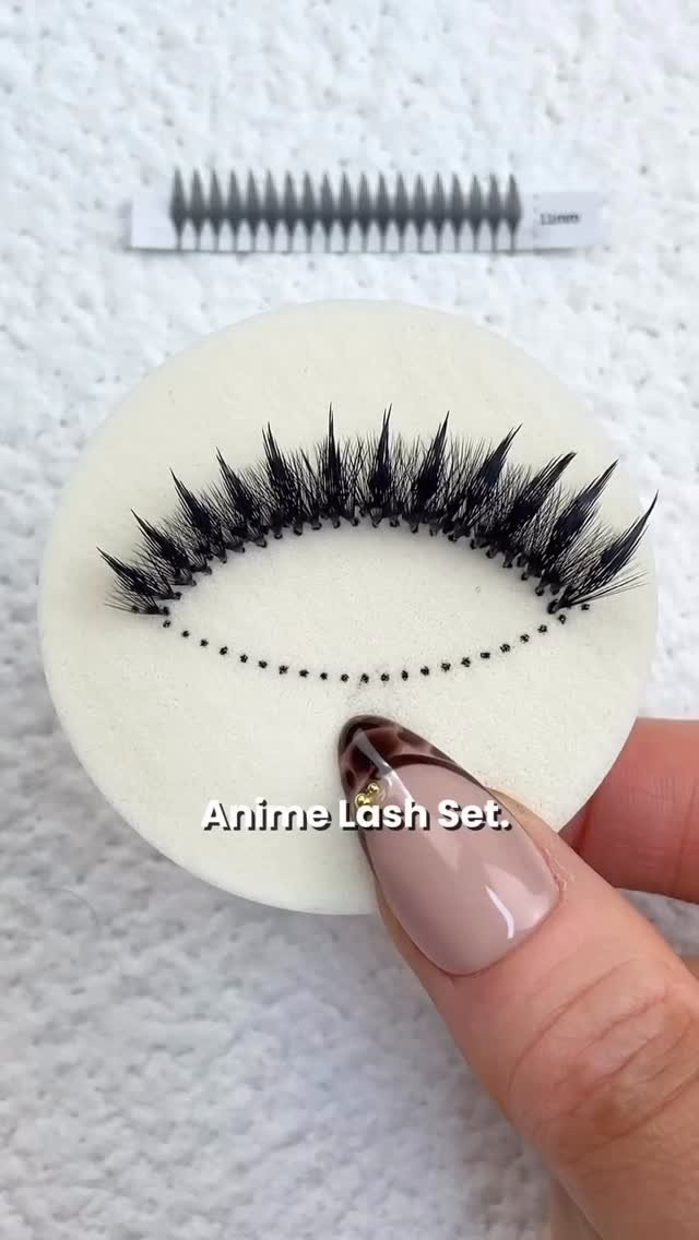 darebeauty_lashsupplier 게시물 이미지: Anime Lash Set✨

Products used(all...