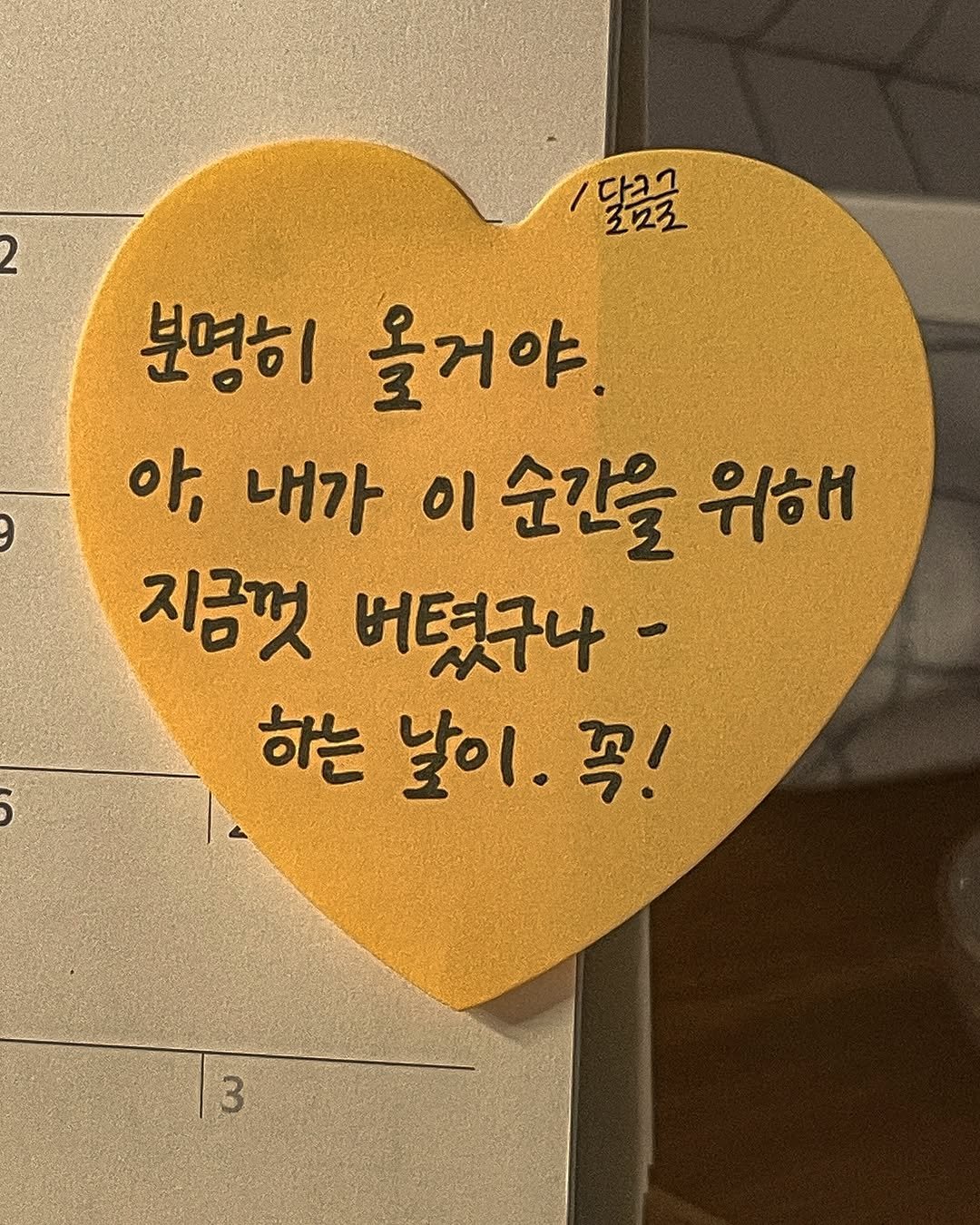 darlkem 게시물 이미지: 분명 그런 날이 올 거야.

내가 버텨내야만 하는 시간들이 있다. 그 시간들을...