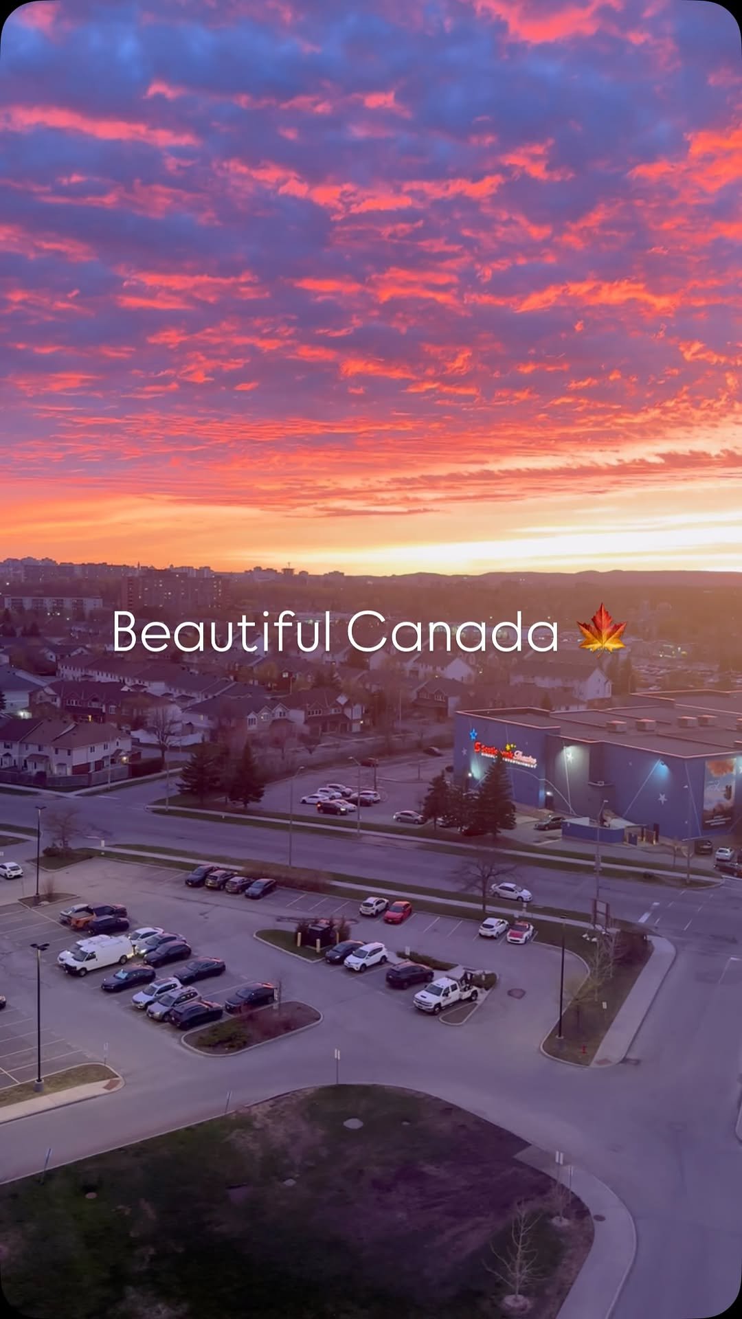 dashingsinghcanada 게시물 이미지: Sunset in Canada=Heaven💫 #canada #instagram...