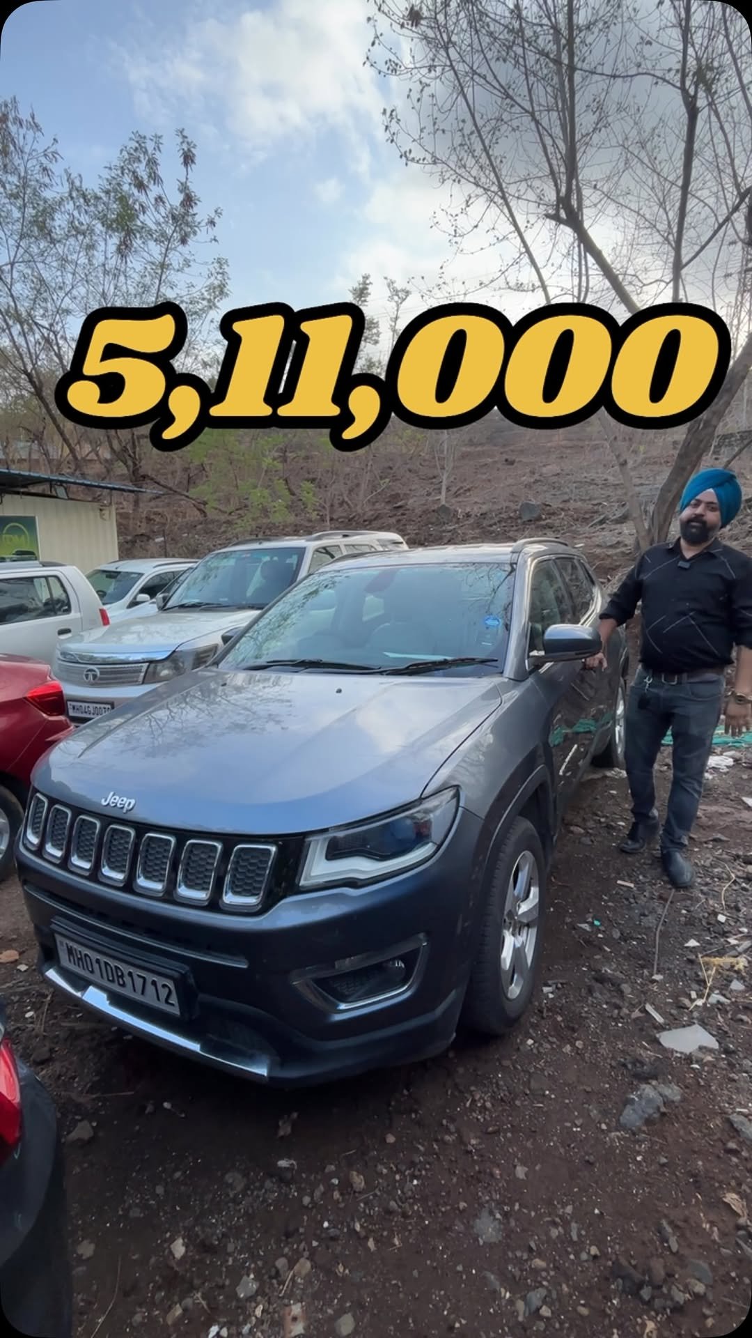 dashmesh_motors_kharghar 게시물 이미지: Automatic jeep compass itni Sasti 😱😱

Contact...