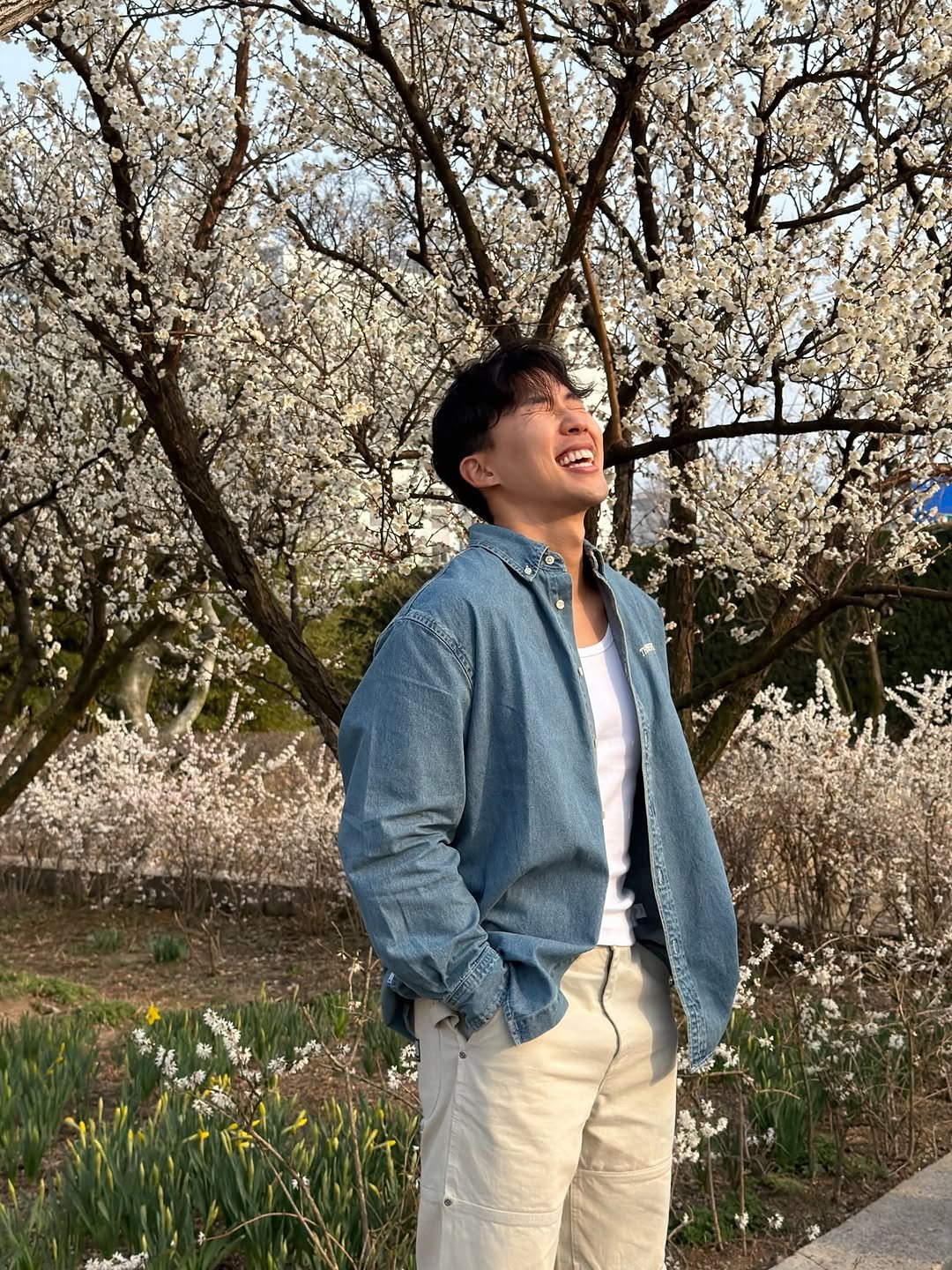 Photo shared by David Cho on March 30, 2026 tagging @sephora. May be an image of stone-fruit tree and text.