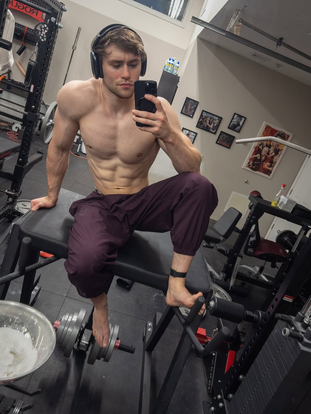 Photo shared by David Laid on August 28, 2025 tagging @gymshark.