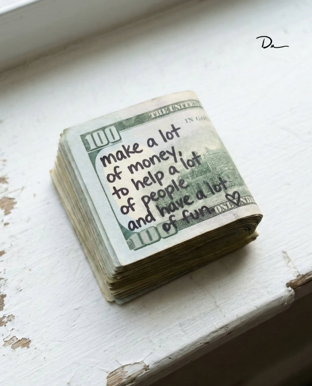 davidmeltzer 게시물 이미지: Keep it simple. Make more money, so you can...