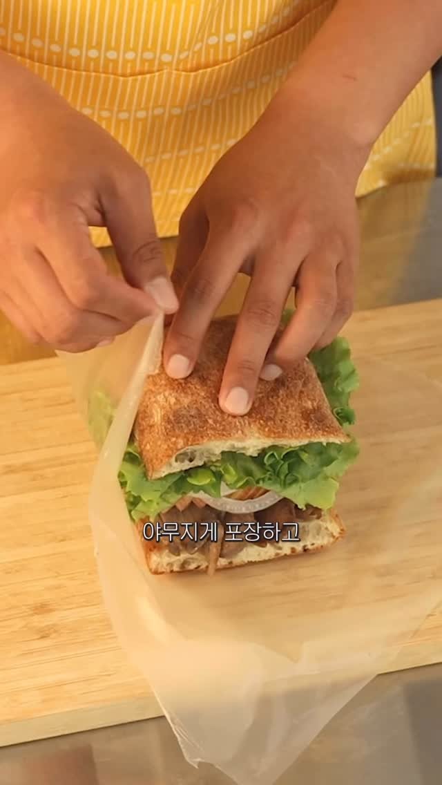 dd.mini 게시물 이미지: 🥪디디미니 쿠킹클래스에서 매번 인기 폭발했던
샌드위치 클래스, 다들...