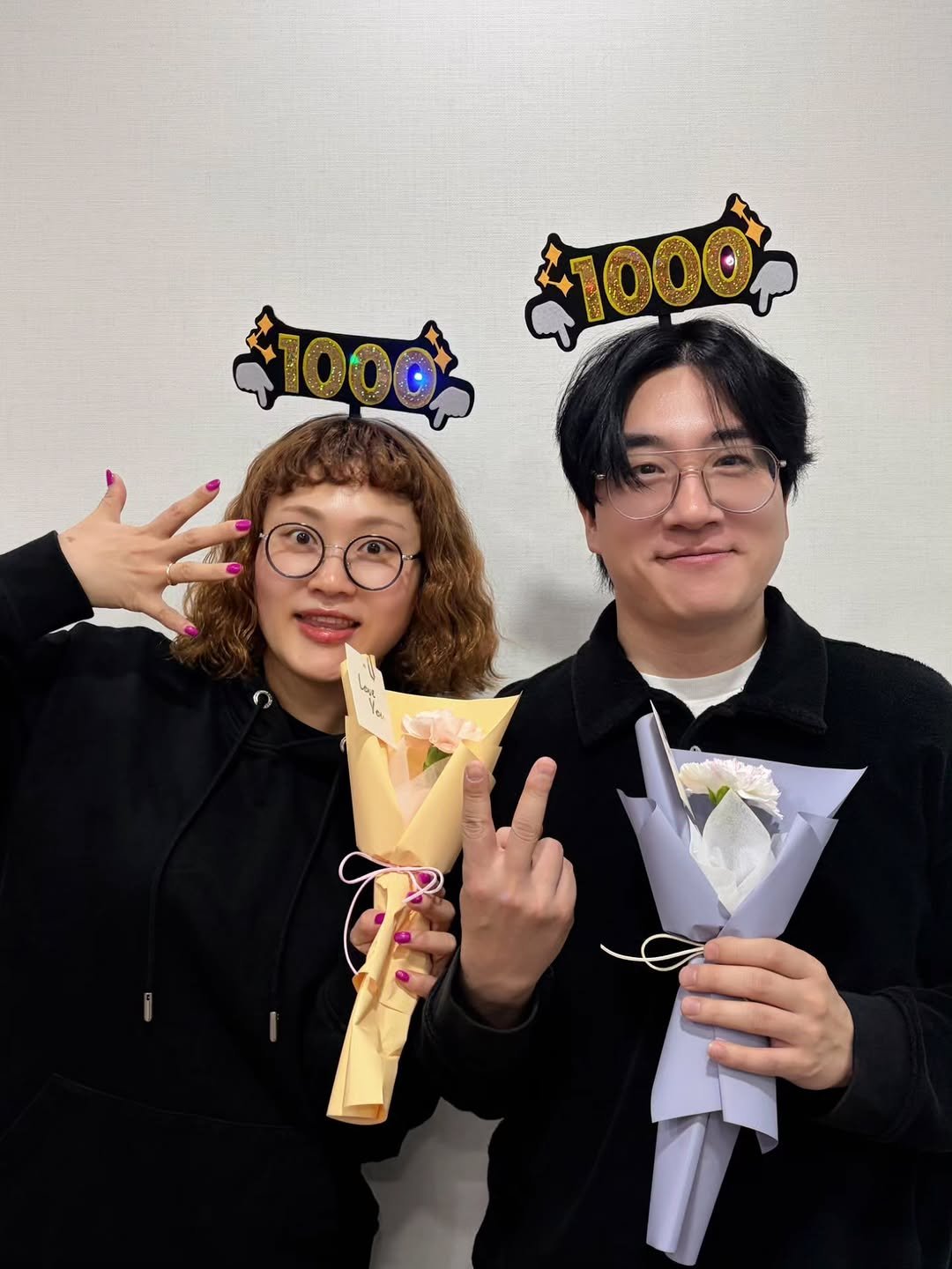 Photo shared by 미녀개그우먼 조수연 on March 20, 2026 tagging @sinsazang. May be an image of clarinet, prairie gentian and text.