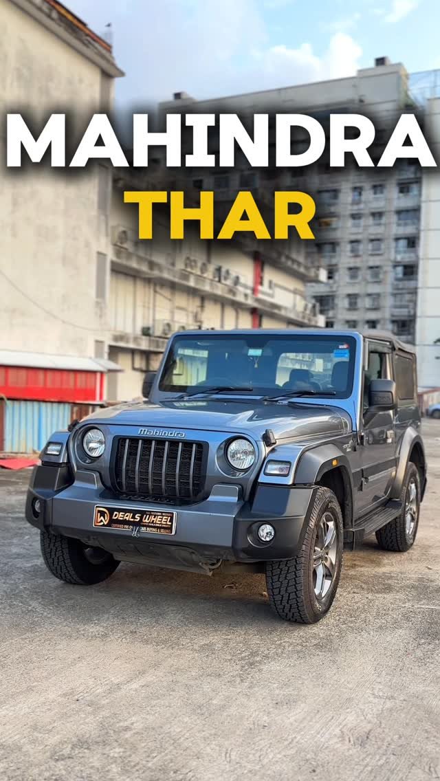 dealswheelofficial 게시물 이미지: MAHINDRA THAR🔥

📲www.dealswheel.co.in 

FOR...