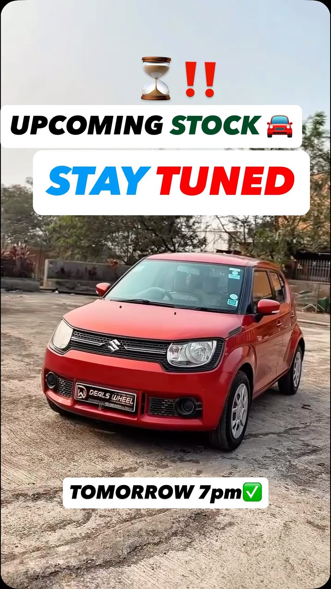 dealswheelofficial 게시물 이미지: Upcoming Stock 🔥Stay tuned ✅🚘‼️