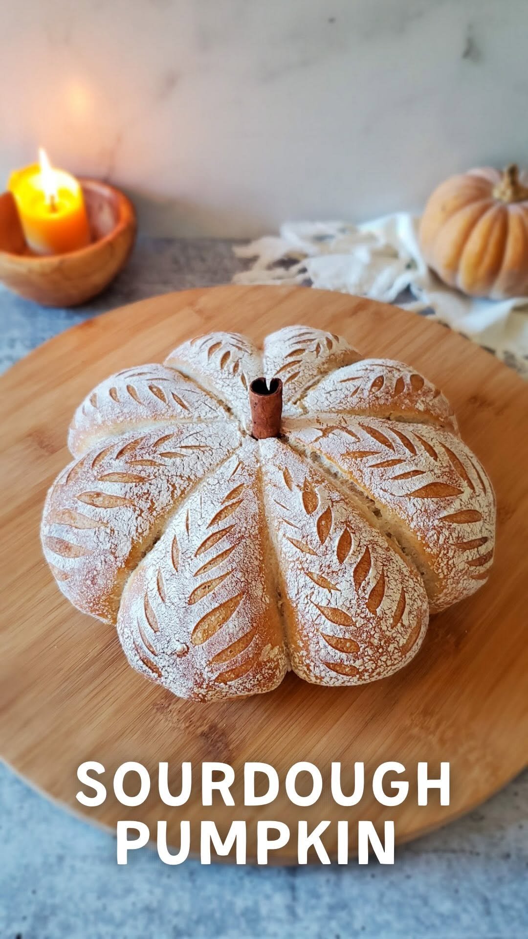 deannacat3 게시물 이미지: 🎃 How to Make a Sourdough Pumpkin👇🏼
.
Make a...