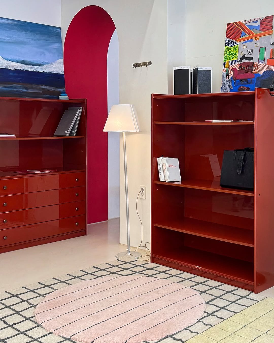 Photo by Della Bottega in Della Bottega. May be an image of credenza, bureau, armoire, indoors and text.