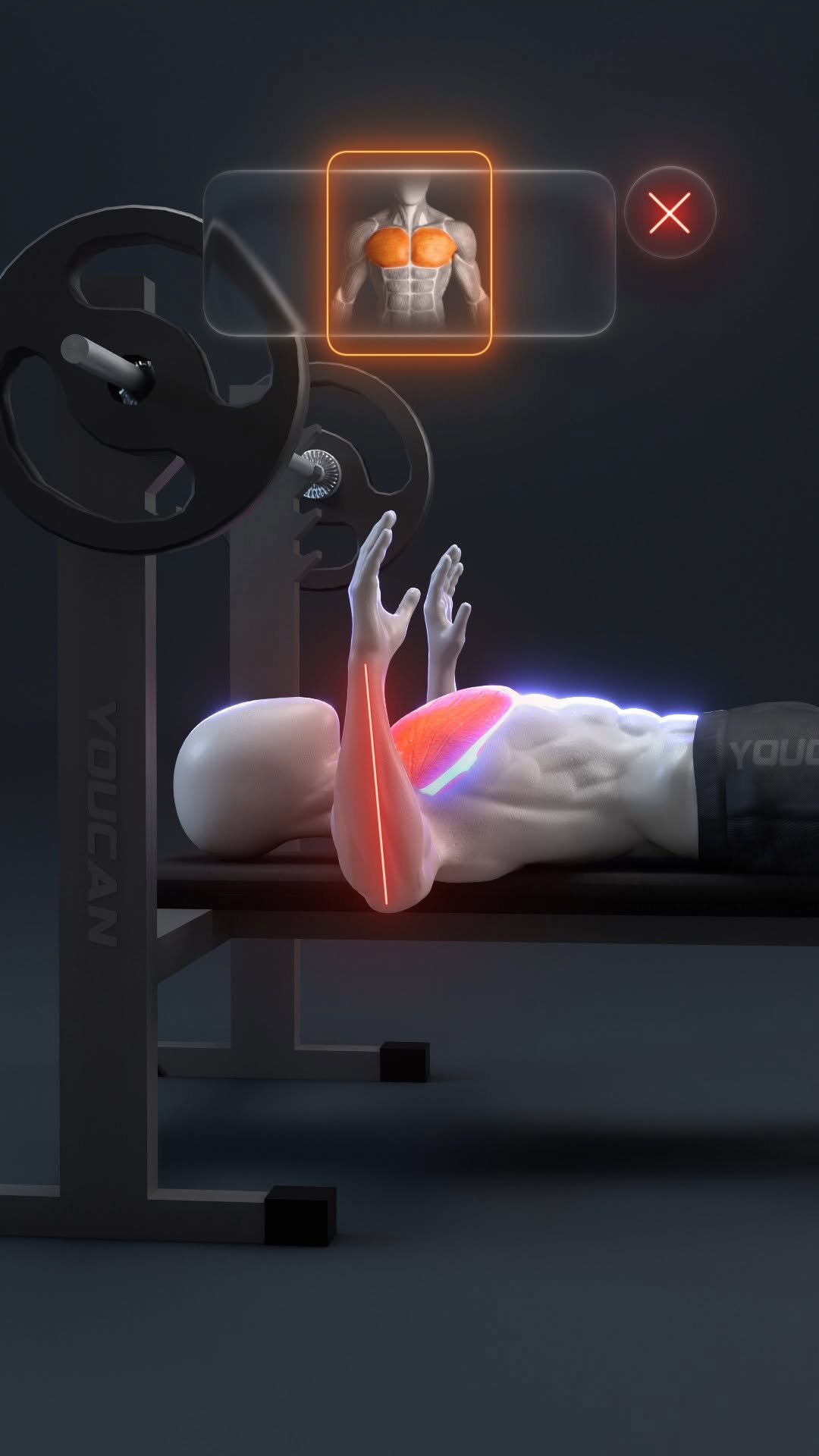 demicstory 게시물 이미지: 🔥 The PERFECT Bench Press in 5 Steps
