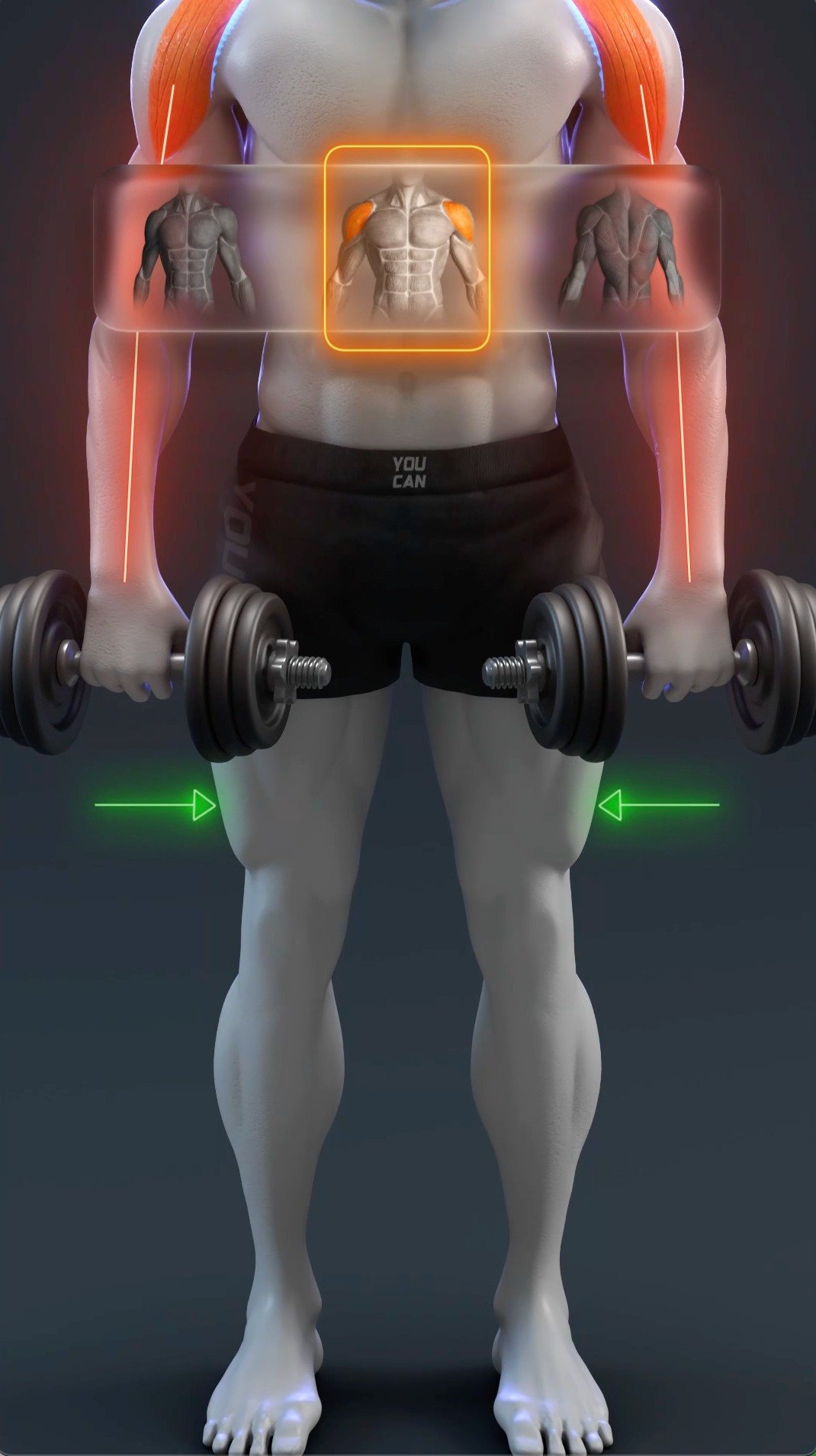 demicstory 게시물 이미지: 💪🔥 Dumbbell Upright Rows That Target Delts &...