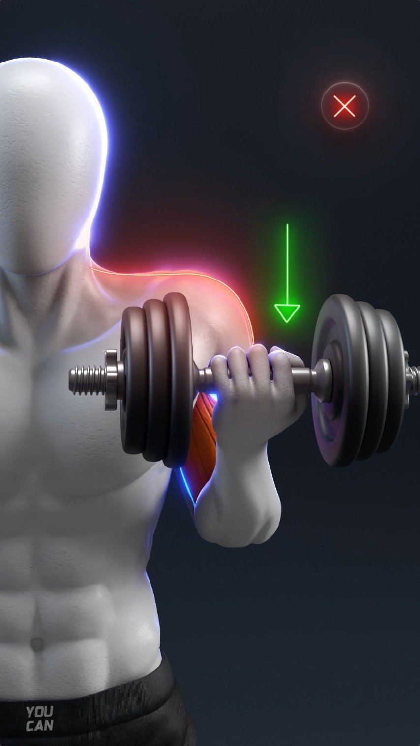 demicstory 게시물 이미지: 🚫 You’re Doing Bicep Curls Wrong — Here’s How to Fix It