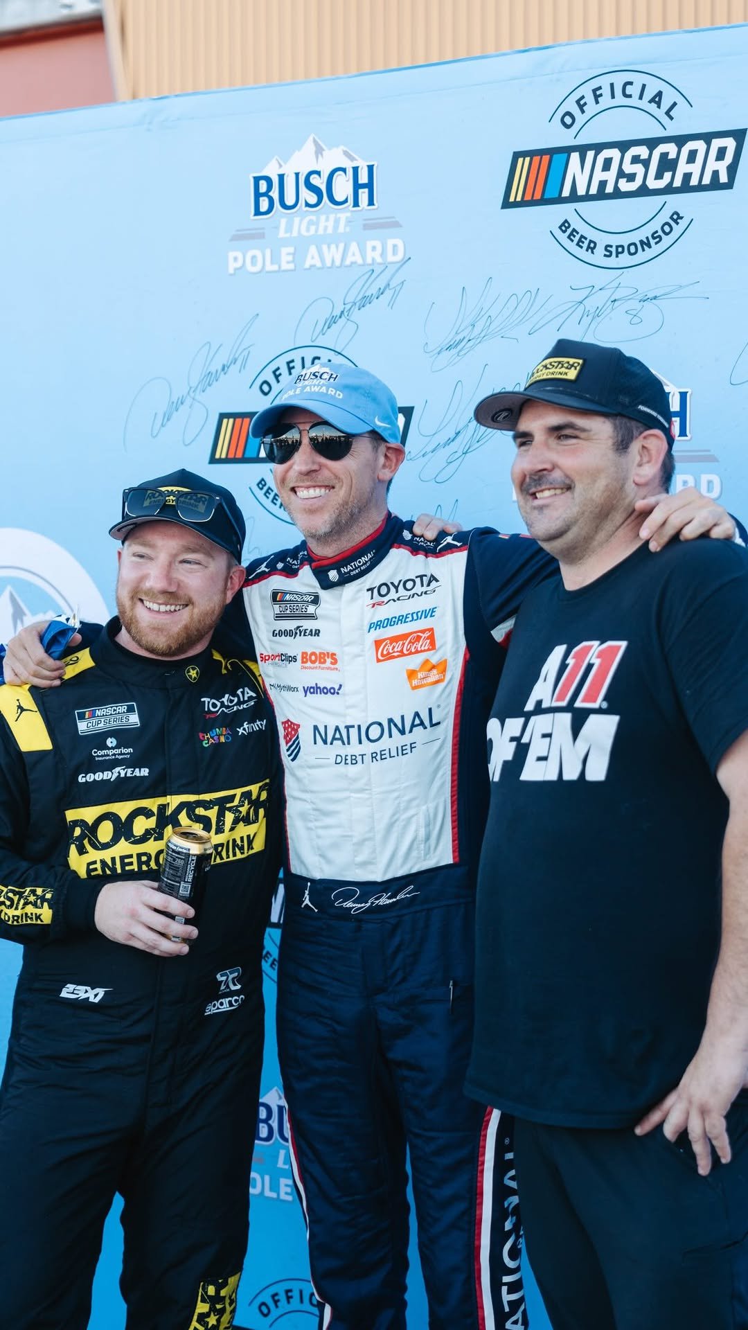 dennyhamlin 게시물 이미지: Brought our honorary Denny Bro to congratulate...