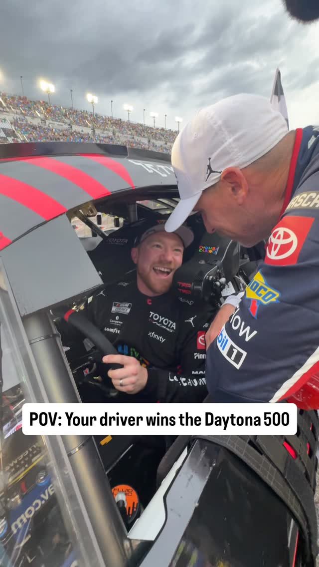 dennyhamlin 게시물 이미지: LFG @tyler_reddick!!! @23xiracing are Daytona...