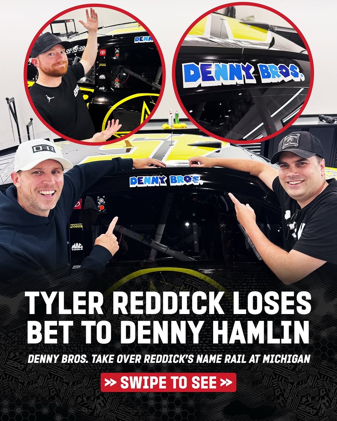 dennyhamlin 게시물 이미지: A bet is a bet 🤝
