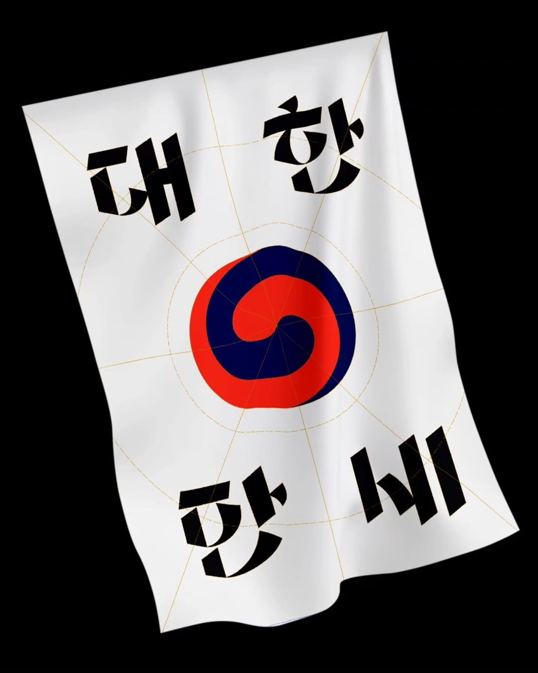 Photo by 김도연 designedbyyeon on August 08, 2025. May be a graphic of banner, poster, flag and text that says '대한 항 ਯ ሁ II'.