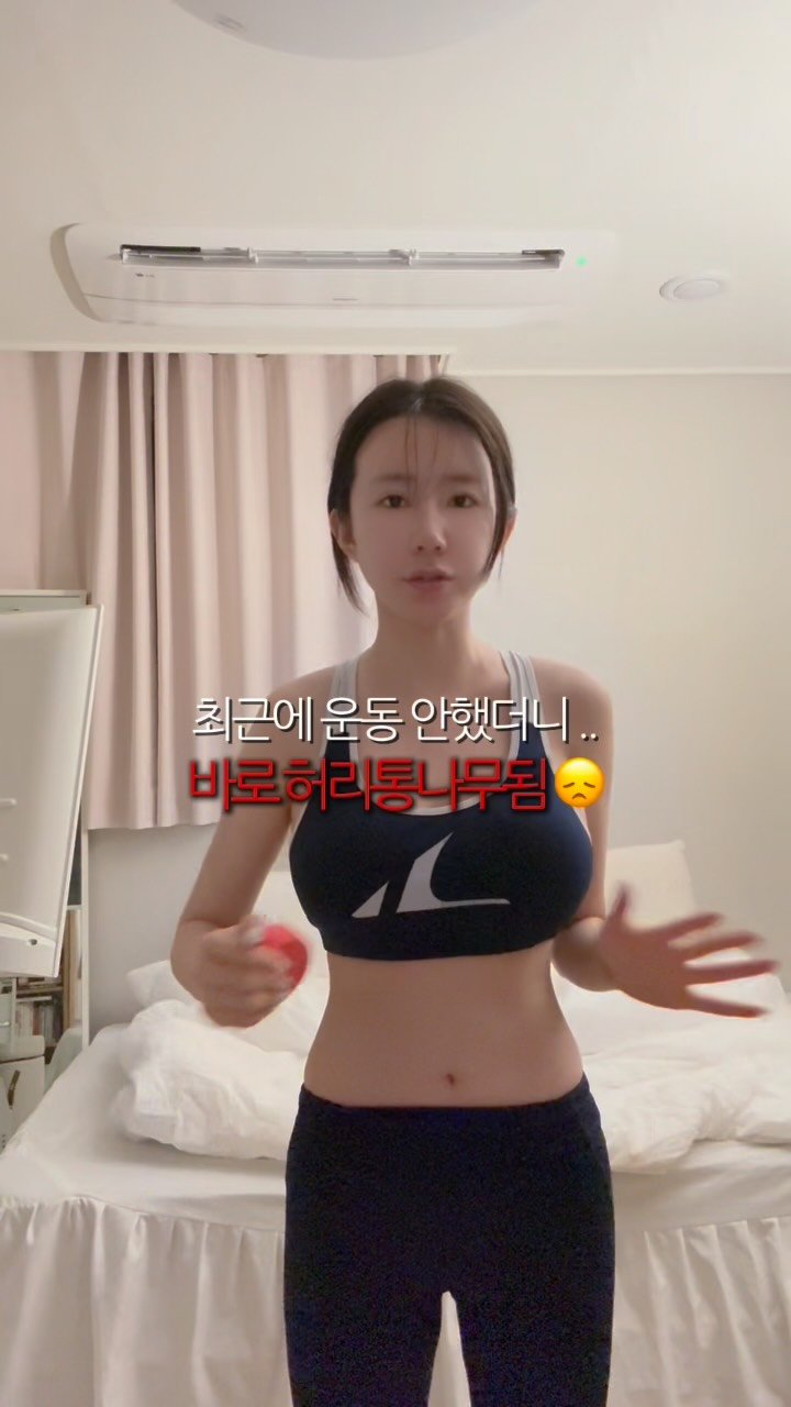 dewlike_this 게시물 이미지: 최근 허리 골반라인이
다 무너져서 ㅠ 2주동안 snpe
엘무브 300개씩...