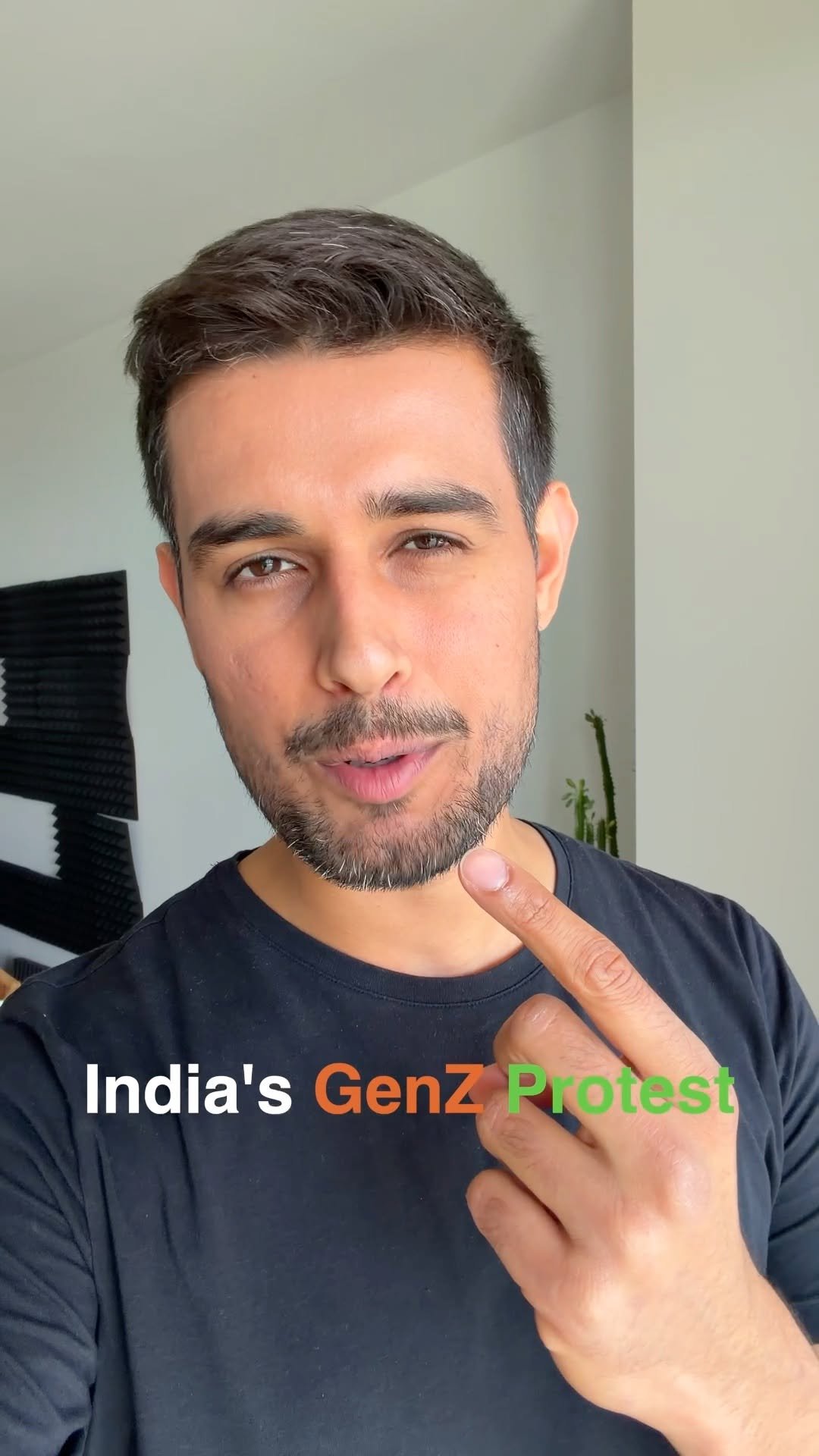 dhruvrathee 게시물 이미지: 6th June, Janta Mantra.. the first protest by...