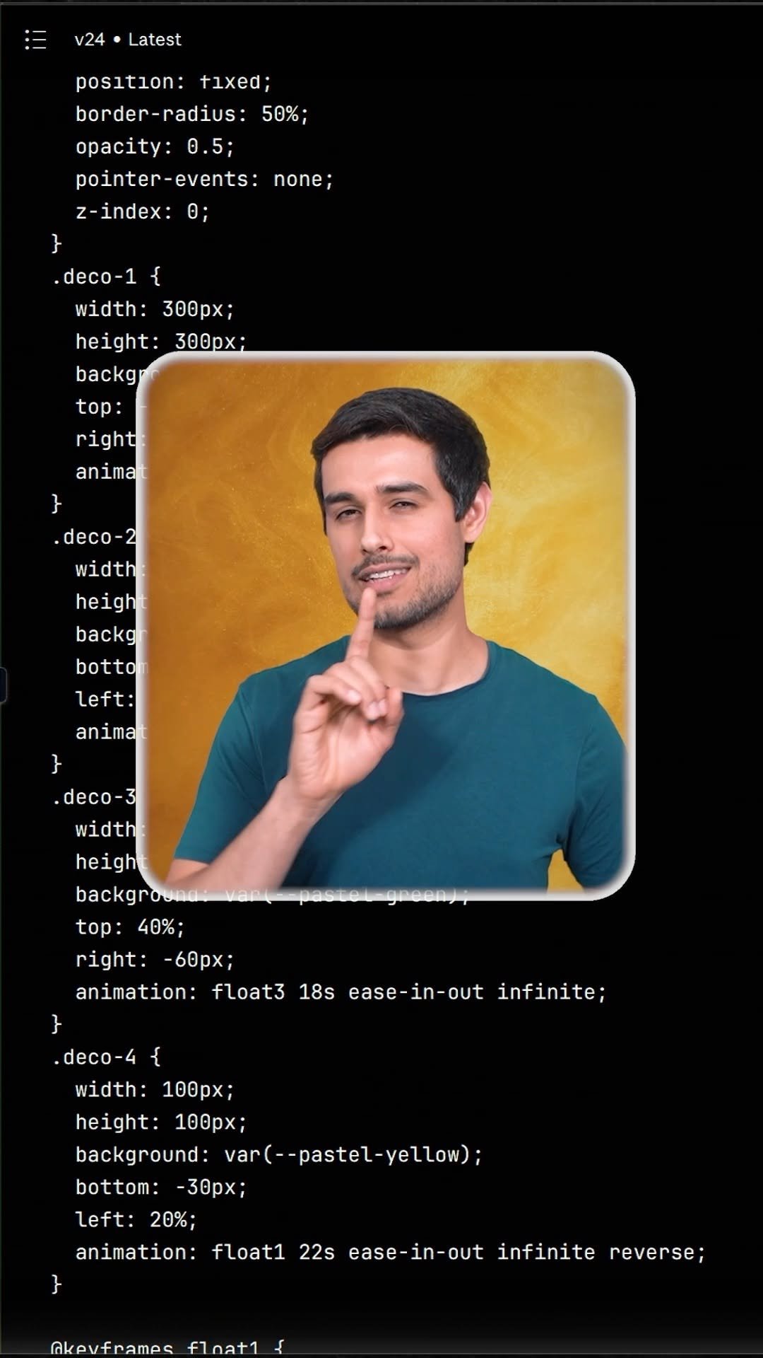 dhruvrathee 게시물 이미지: I built a whole website for my personal...