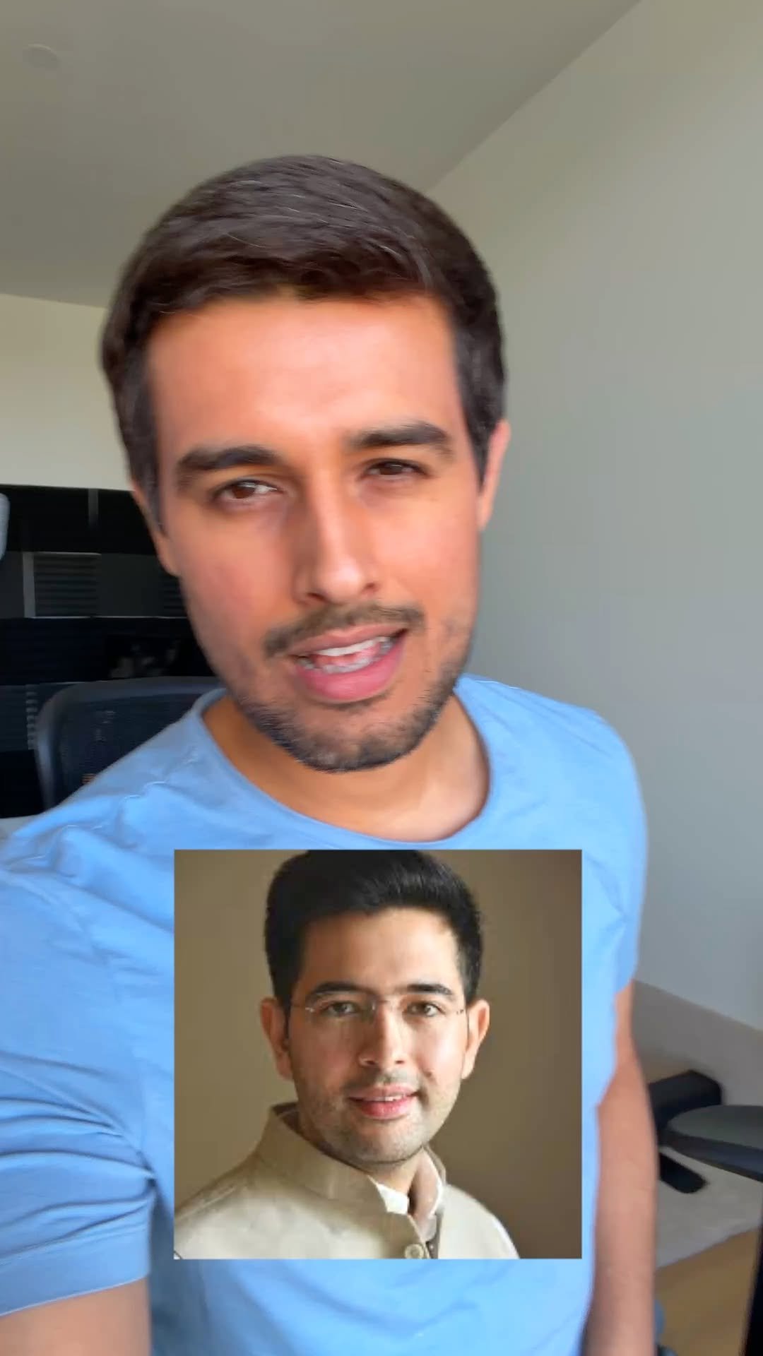 dhruvrathee 게시물 이미지: Raghav Chadha joins BJP... #dhruvrathee #bjp...