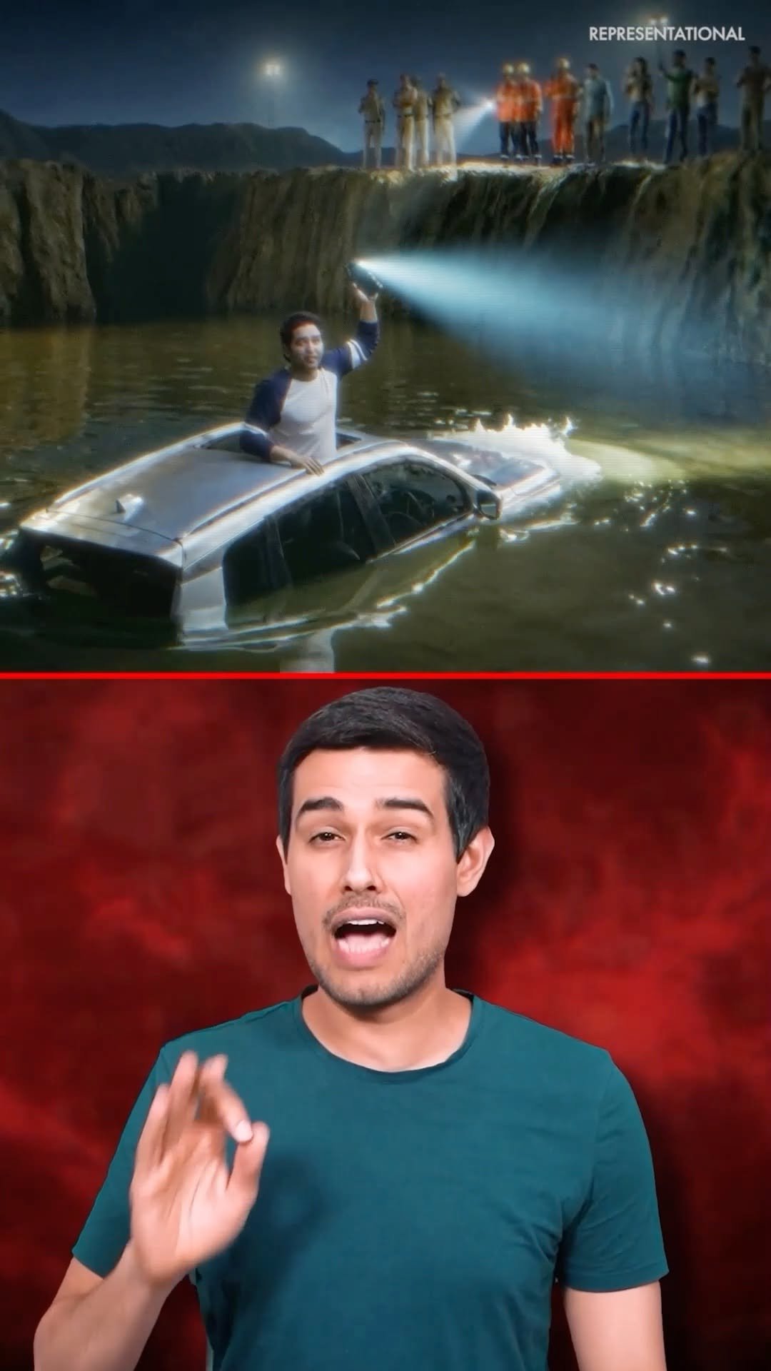 dhruvrathee 게시물 이미지: Noida Drowning Case of Yuvraj Mehta is deeper...