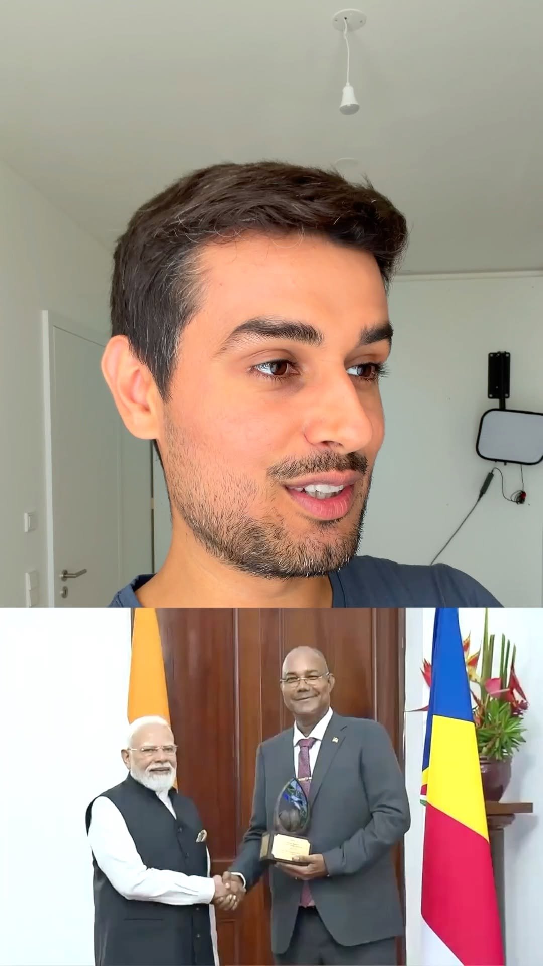dhruvrathee 게시물 이미지: Is Modi getting FAKE Awards? 😂... #dhruvrathee...
