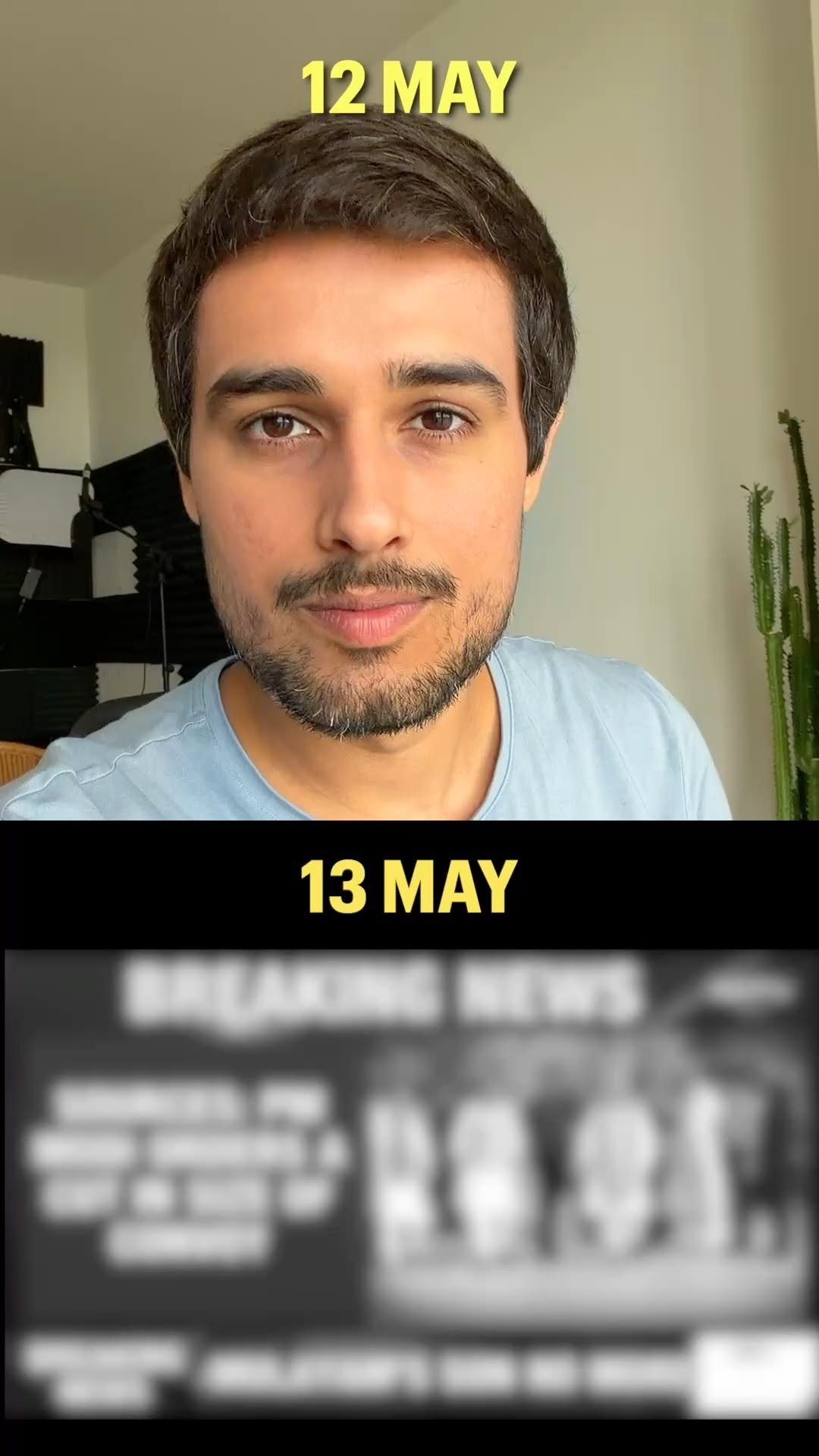 dhruvrathee 게시물 이미지: Action vs Reaction.. #dhruvrathee #modi #india