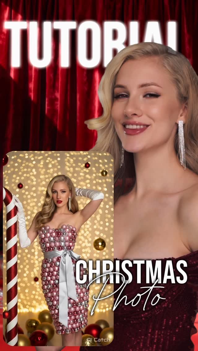 dianadiloyann 게시물 이미지: Comment “CATCH” to try this Christmas photo...