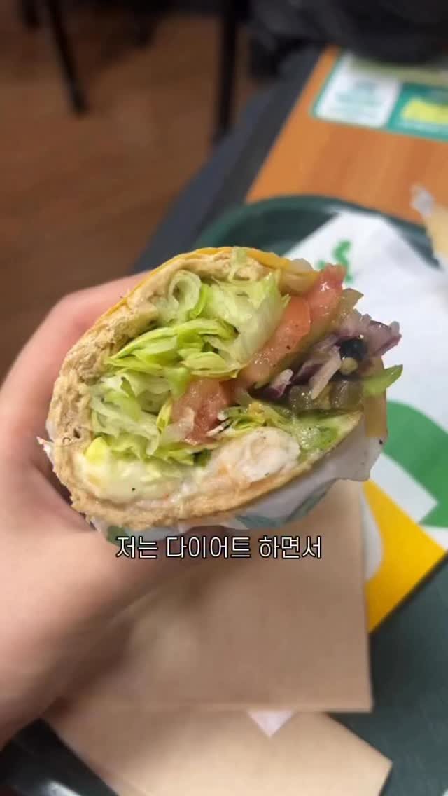 diet_jiwon_0 게시물 이미지: 살빠지는 서브웨이 추천조합!