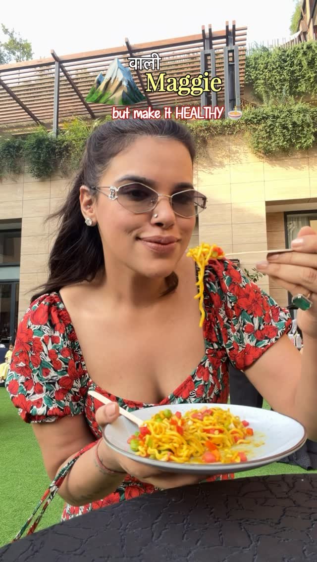 dietsmart_tanveetutlani 게시물 이미지: I know Maggi healthiest choice nahi hai… but...