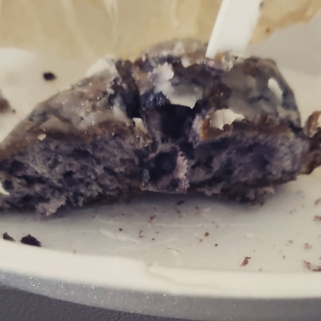 digitalcreator 게시물 이미지: This my friends is a blueberry fritter. And...