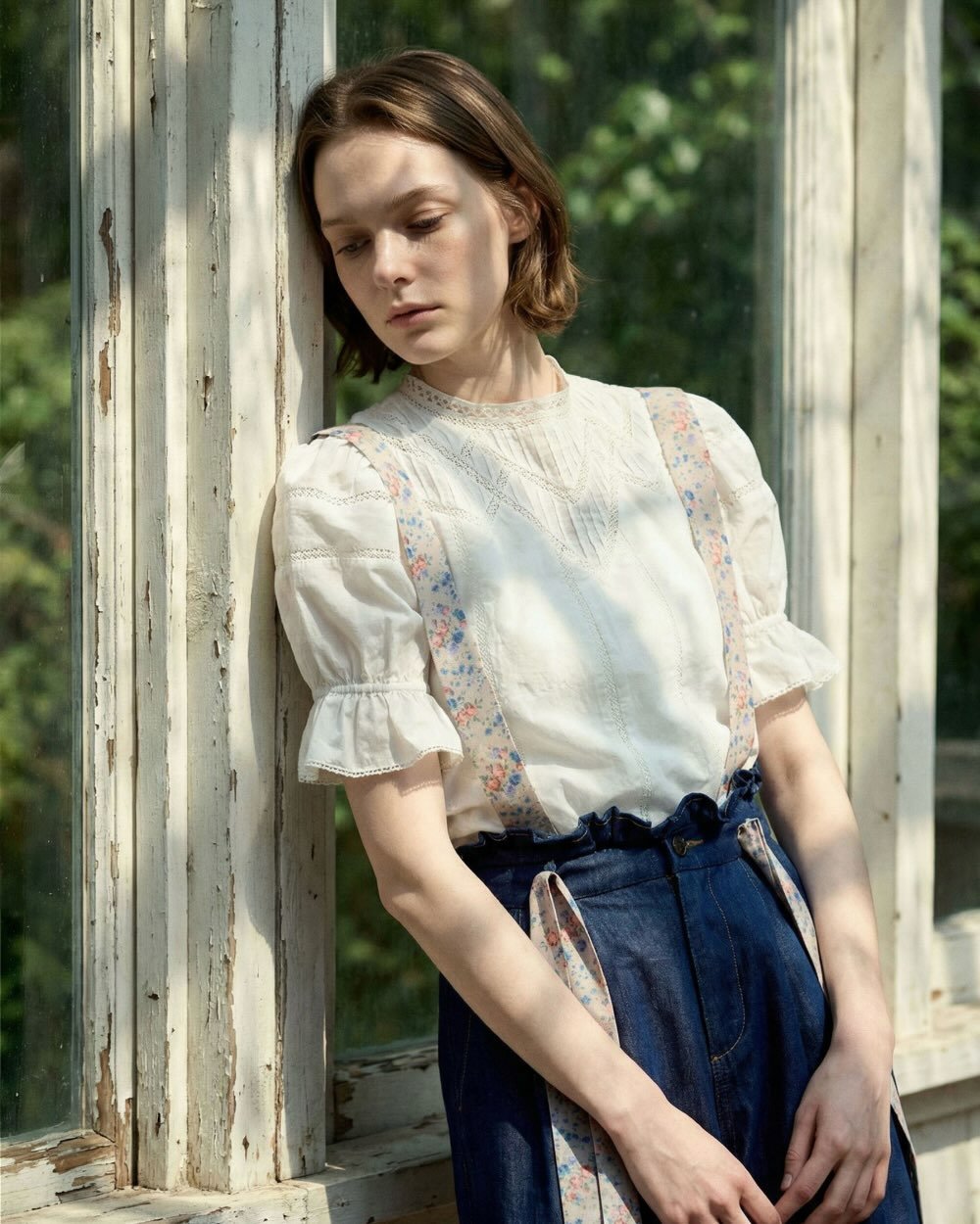 diknock 게시물 이미지: 한 벌로 3개의 무드를 완성하는 디녹의 까르푸 점프수트는 플라워와 데님으로 완성한...