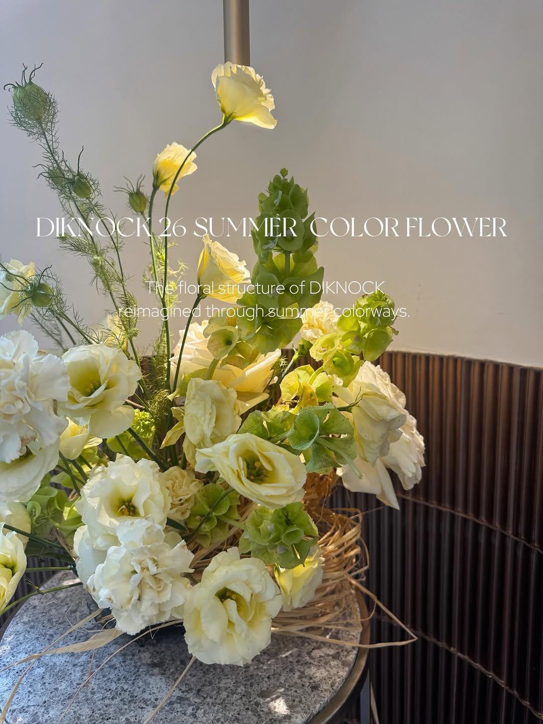 diknock 게시물 이미지: DIKNOCK 26 SUMMER  COLOR FLOWER

The floral...