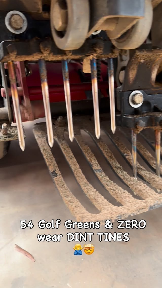 dint.golf.solutions 게시물 이미지: 💥54 Greens smashed out & ZERO wear...