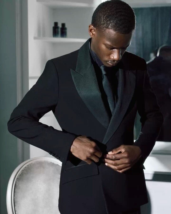 diorbeauty 게시물 이미지: Mamadou Sidibé gets ready for the 79th Cannes...