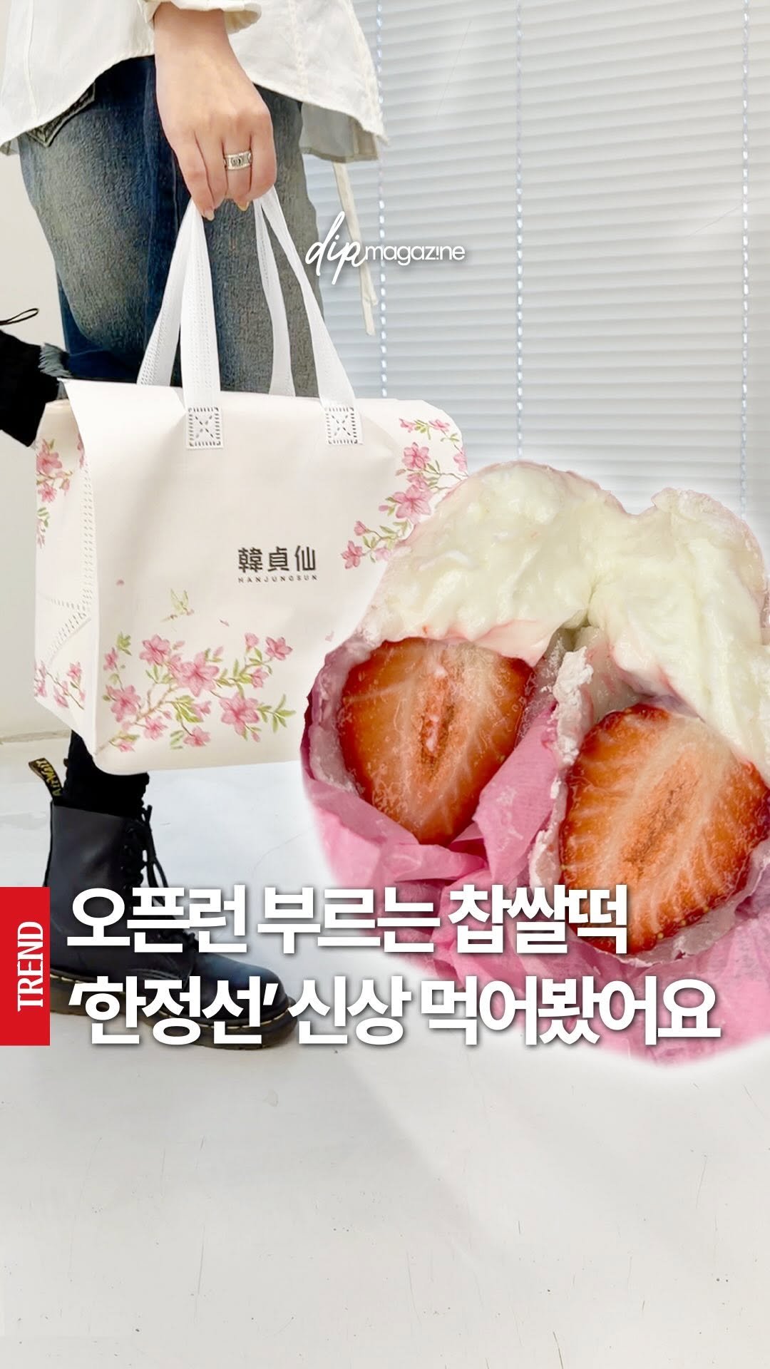 dip_magazine 게시물 이미지: #협찬 두바이 찹쌀떡 대란 일으켰던 ‘한정선’이 이번에는 그릭요거트를?!

생과일...