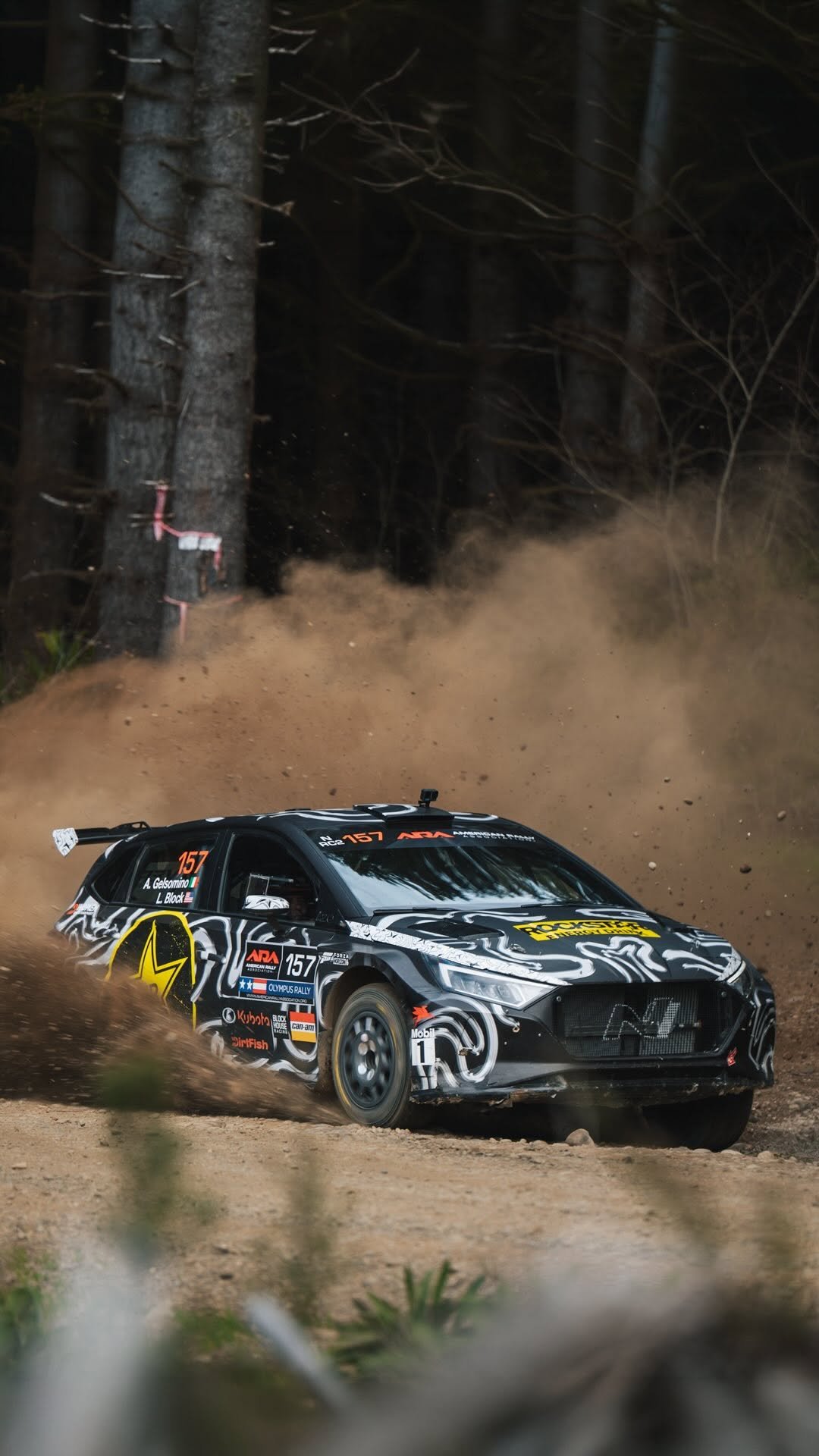 dirtfishrally 게시물 이미지: Lia Block takes P3 at the @olympusrally 🥉

A...