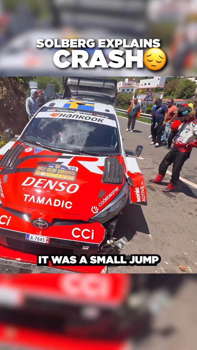 dirtfishrally 게시물 이미지: Oliver Solberg CRASHED on the penultimate...